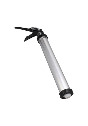 Venturemart 1 Adet Alüminyum Tüp Silikon Kalafat Tabancası 600ml Kalafat Aleti 10 Nozul İle