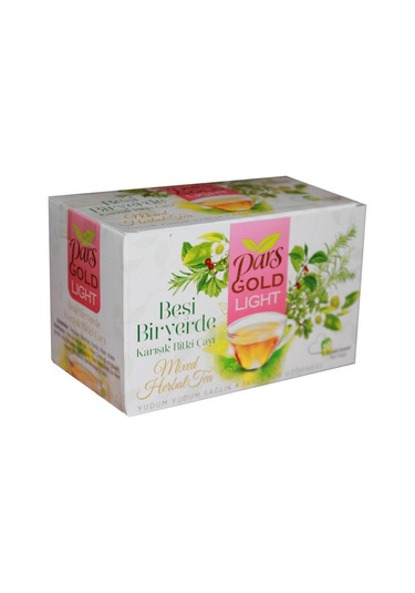 Pars Beşi Bir Yerde Karışık Bitki Çayı 20 Adet Süzen Poşet