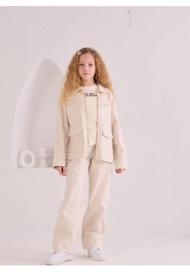 Cıchlıd Kız Çocuk Takım 25ycıchlıd-4000-015 Bej