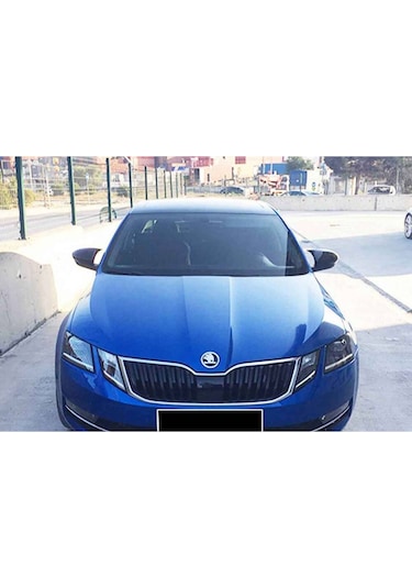 Skoda SuperB B6 Batman Yarasa Ayna Kapağı Piano Black / 2008-2015