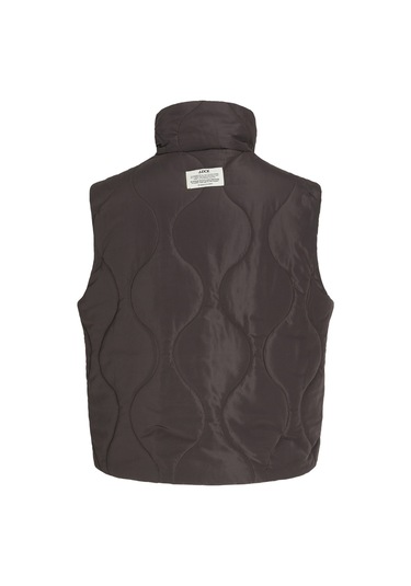 Kadin Dik Yaka Kapitone Yelek - Serena - 12278852 Bracken