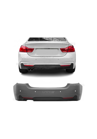 BMW F36 2014-2018 4.SERİ PLASTİK M.TECH ARKA TAMPON