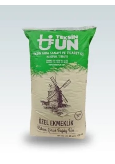 Teksin Özel Ekmeklik Buğday Unu 25 Kg