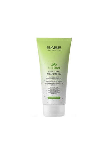 Babe Stop Akn Karma Yağlı Ciltler İçin Peeling Etkili Temizleyici Jel 200 Ml