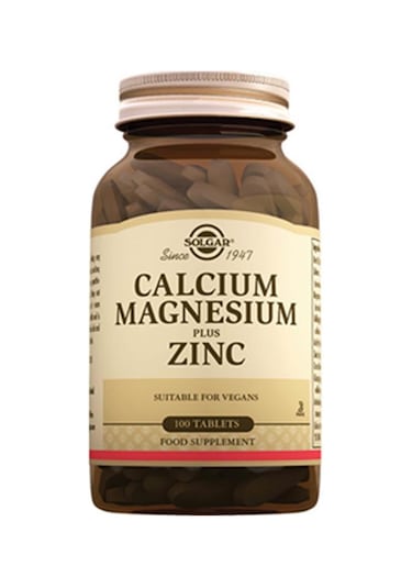 Solgar Calcium Magnezyum  Plus Zinc 100   Tablet