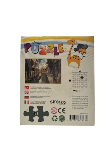 250 Parça Mini Puzzle Eğitici Ve Eğlenceli Zeka Oyunu