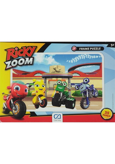 Ricky Zoom Frame Puzzle 35 Parça