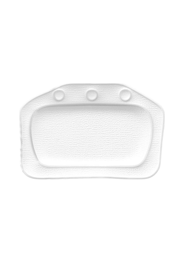 Beyaz Boyun Küvet Yastık Yumuşak Kafalık Vantuzlu Spa Banyo Yastığı Pvc Banyo Malzemeleri 21 31 Cm Banyo Aksesuarları Beyaz