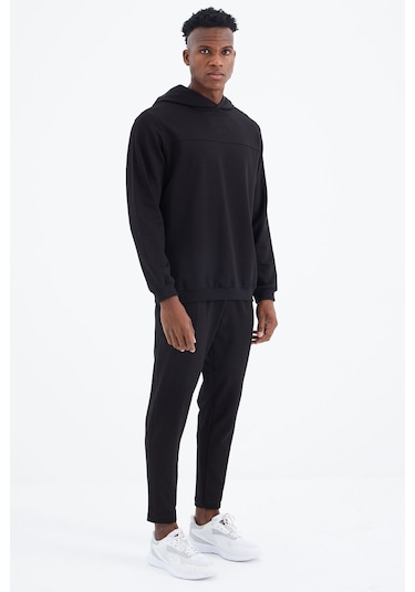 Tommy Life Kelvin Siyah Kelvin Basic Erkek Eşofman Takım - 85230 Siyah