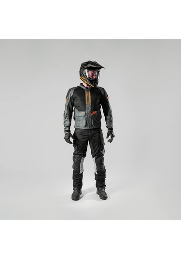 Leatt Adv Flow-tour 4.5 Gri Motosiklet Montu