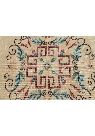 100% El Dokuma Vintage Halı 158 X 263 Cm 10095