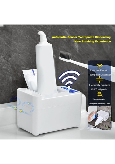 Suntek Banyo Için Duvara Monte Diş Macunu Dispenseri Otomatik Diğer