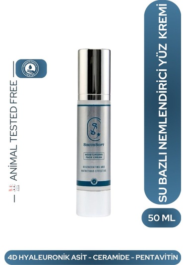 Siriussoft Günlük Yoğun Nemlendirici Cilt Bakım Kremi 50 Ml