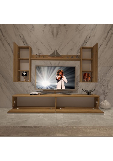 Decoraktiv Eko 5d Mdf Std Tv Ünitesi Tv Sehpası Pera
