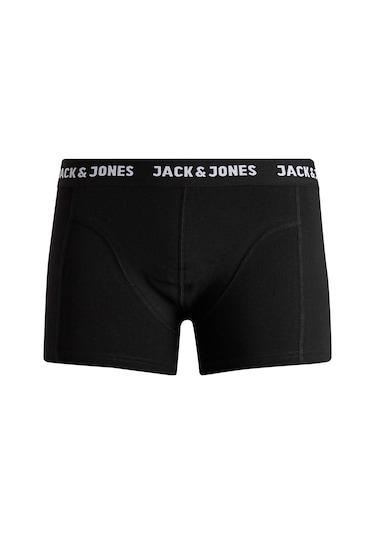 Jack & Jones 12160750 3 lü Erkek  Siyah Boxer