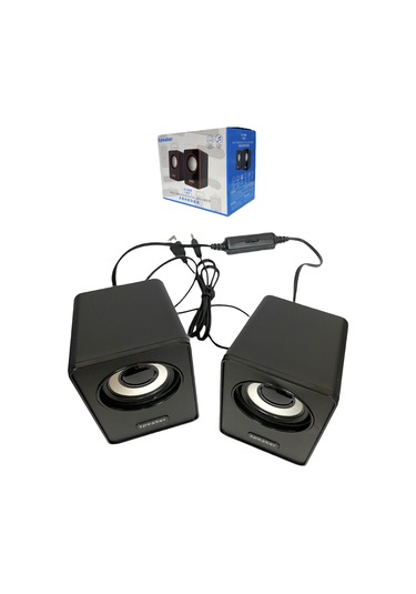 E1008 PC Laptop 1+1 Ses Sistemi 3.5 MM Jack USB Bilgisayar Hoparlörü