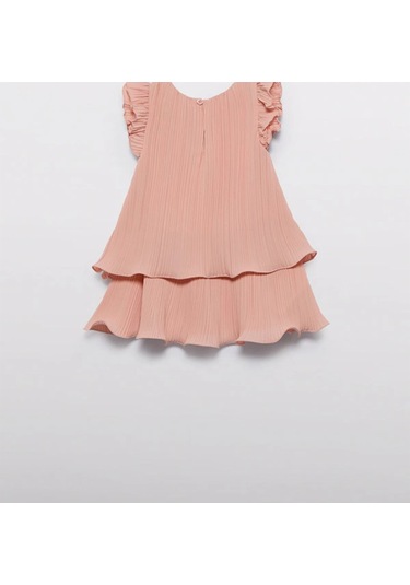 Mayoral Abel&lula 5025 Kız Çocuk Somon Elbise SOMON