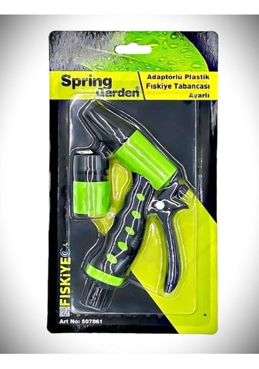 Balkon Için Plastik Su 3 Fonksiyonlu Fıskiye Tabanca