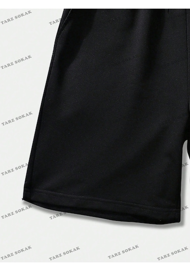 Tarzsokak Alt/üst T-shirt Ve Şort Takımı Kod Alt169 Beyaz