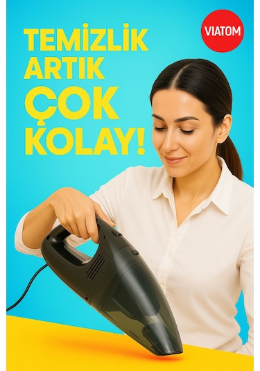 Çakmaklık Girişli Islak Kuru Araç Elektrikli Süpürge Çakmak Girişli Sinbo Çok Renkli