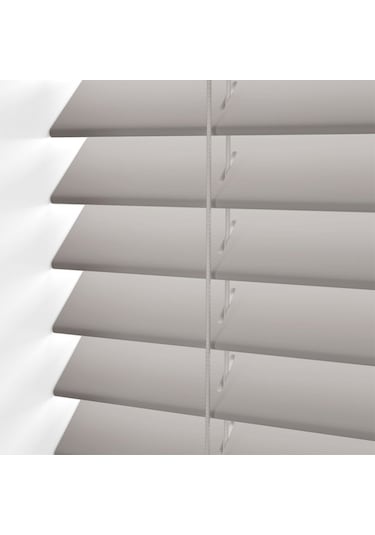 Ahşap Jaluzi Perde Polywood Jaluzi Perde 50Mm Gri