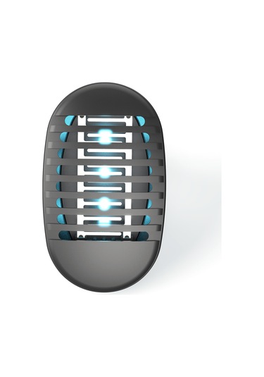 Leezsing Evler İçin Mini Toprak Sinek Öldürücü Lambası - Mor Işık Dalgalarıyla Çekme + Elektrik Çarpımı İle Yok Etme - Sessiz Çalışma - Güvenli Dış Kafes - Siyah - Avrupa Standartı 110v-240v