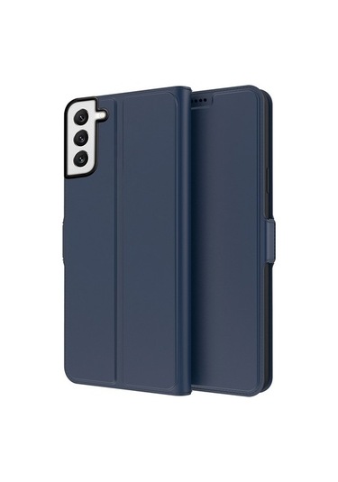 Luckysouk Samsung Galaxy Uyumlu S22 5g Pu Deri Kart Tutucu Folio Flip Case Standı Manyetik Tam Koruma Telefon Kapağı - Altın Altın Yok Havalandırma H13ra8