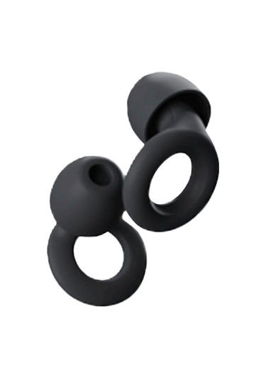 Aircraft (Carrier) Jzcat Süper Silikon Ses Yalıtımlı Gürültü Önleyici Kulak Tıkaçları - Siyah