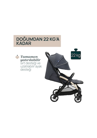 Chicco Duo Goody Xplus Seyahat Bebek Arabası Dark Shadow 00009963000150
