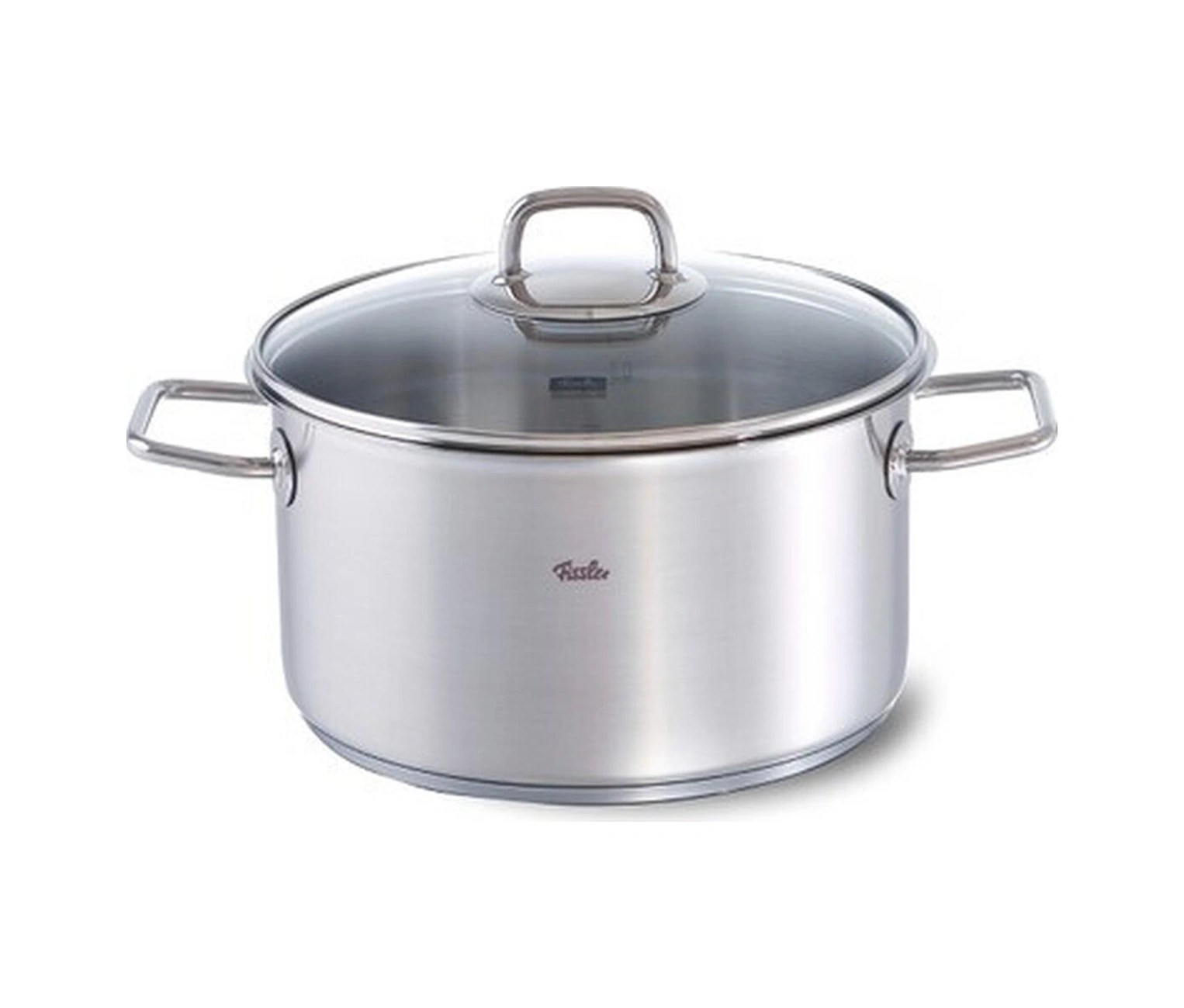 Fissler Viseo Cam Kapak Derin Tencere 24 Cm Bakır - Siyah