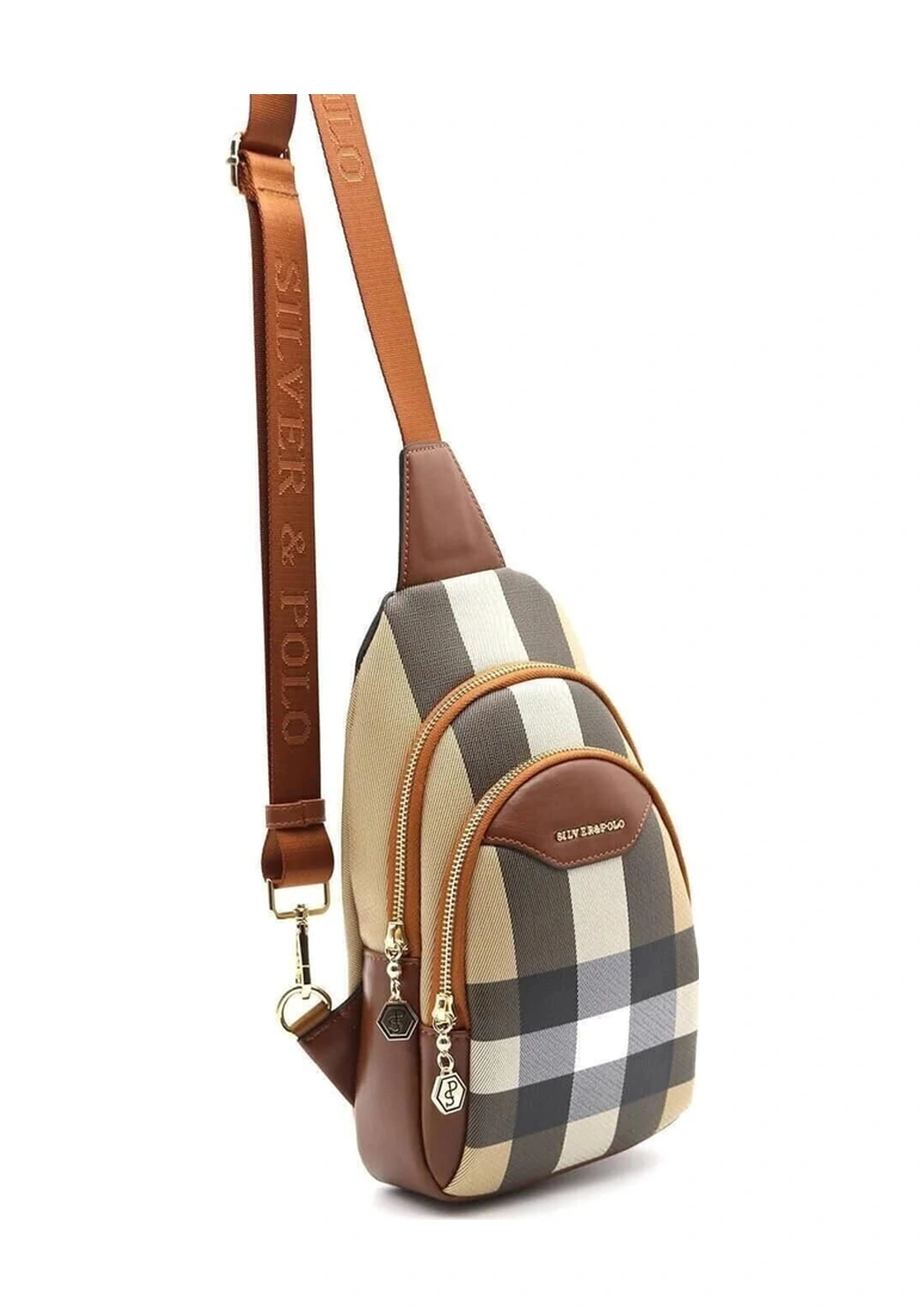 Silver Polo Kadın Bel Çanta 959 Bej - Taba