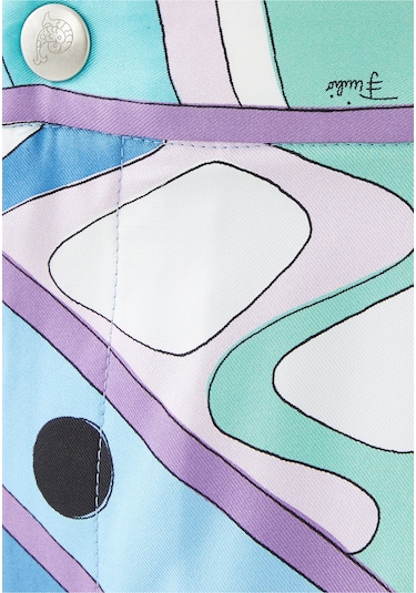 Pucci Şık Vivara Desenli Kadın Pantolon Multi Colour