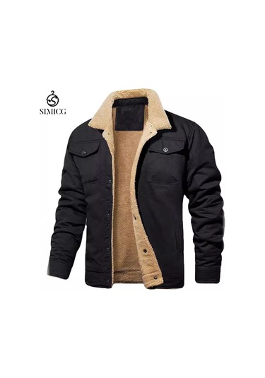 Erkek Sonbahar Günlük Ceketleri Siyah