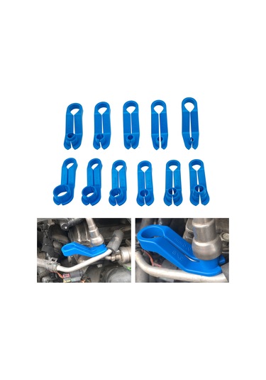 Monyee 11 Parça Plastik Mavi Ac Ve Yakıt Hattı Ayrıştırma Aracı Seti