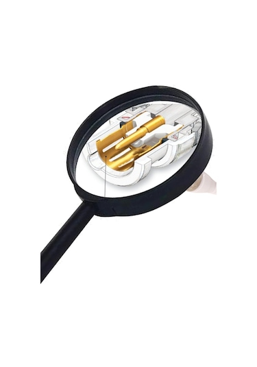 CCTV Ahd Tvı Cvı Hazır Kalın Kesit Kablolu Bnc Konnektör 100 Adet