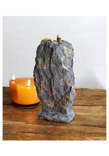 Dağcı Tırmanan Adamlar Biblosu Geri Akış Tütsülük Gold & Gümüş