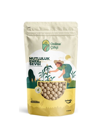 Online Çiftçi Beyaz Çıtır Leblebi 100 G