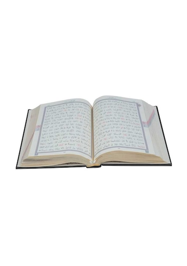 Orta Boy Termo Deri Kuran-ı Kerim Siyah, Mühürlü