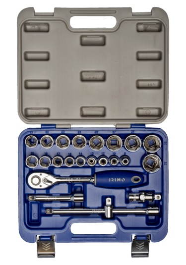 Irımo 129-23-4 1/2" Lokma Takımı Metrik 23 Parça