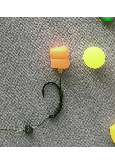 Gezer Inline Kurşun'lu Rig Takımı Çift Turuncu Esp Mısırlı...