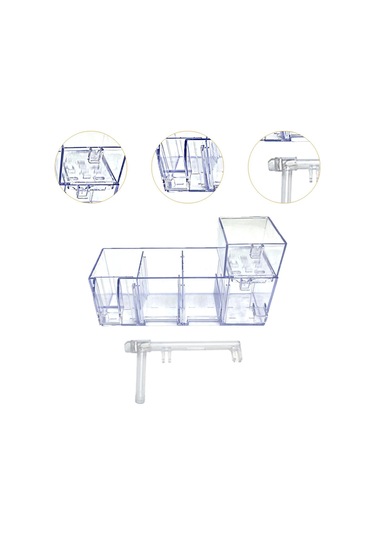 Suntek Akvaryum Filtre Kutusu Balık Tankı Kutu-ıslak-ve-kuru