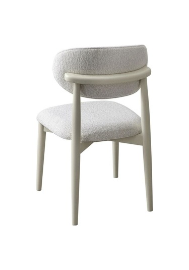 Polo Ahşap Bohem Sandalye Beyaz - Beyaz