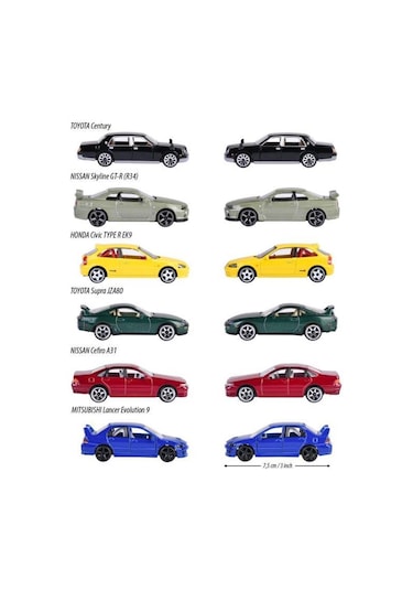 Majorette Japan Serisi Premium Araçlar - Honda S2000 2100000