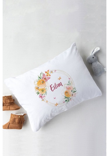 Lilabio %100 Organik Isme Özel Isimli Yazlık 10lu Hastane Çıkışı Ekru