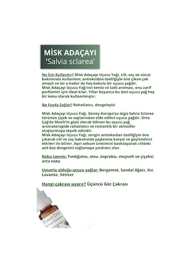 Flowy Oils 5'li Lavanta + Gül + Yasemin + Misk Adaçayı + Ylang Ylang Yağı Uçucu