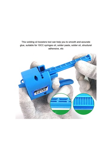 Geeksen Manuel Kaynak Yağı Güçlendirici Alet Pres Tipi Yardımcı Alet Pratik Yağ Püskürtü Silikon Tabancası