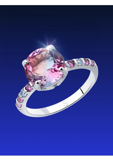 Sokolov 925 Ayar Gümüş Mücevher Klasik Yüzük 8951512 Gri