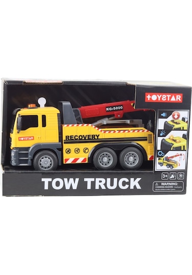 1:12 Sürtmeli Sesli Işıklı Oyuncak Vinç