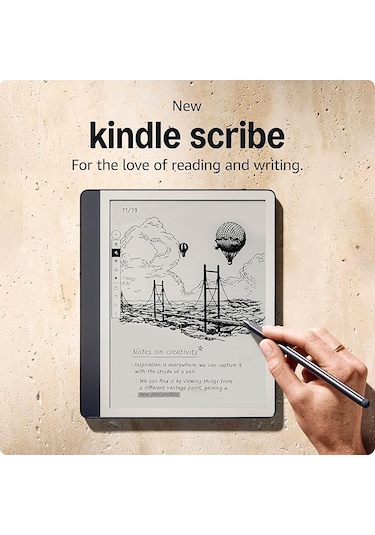 Amazon Kindle Scribe 2024 64 GB Premium Pen E-Kitap Okuyucu Gri