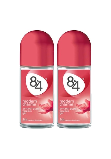 8x4 Modern Charme Kadın Roll-On Deodorant 50 ML x 2